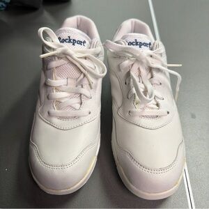 Rockport ProWalker women’s Walking Shoes Leather White Sneakers Size 7